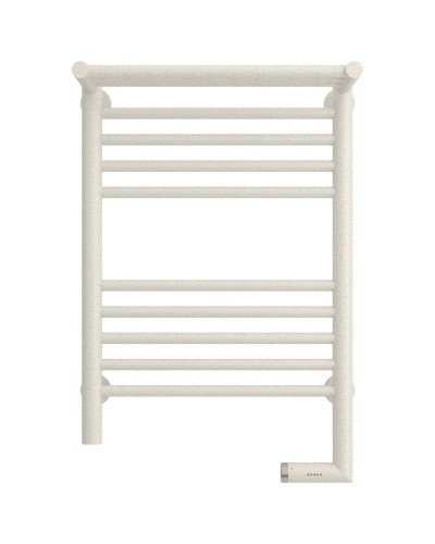 Полотенцесушитель электрический 600х400 античное белое золото МЭМ правый Сунержа Богема с полкой 2.0 10-5207-6040