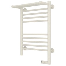 Полотенцесушитель электрический 600х400 античное белое золото МЭМ правый Сунержа Богема с полкой 2.0 10-5207-6040