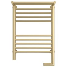 Полотенцесушитель электрический 600х400 шампань матовая МЭМ правый Сунержа Богема с полкой 2.0 022-5207-6040