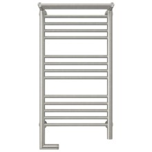 Полотенцесушитель электрический 800х400 сатин МЭМ левый Сунержа Богема с полкой 2.0 071-5206-8040