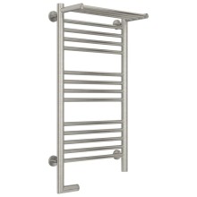 Полотенцесушитель электрический 800х400 сатин МЭМ левый Сунержа Богема с полкой 2.0 071-5206-8040