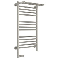 Полотенцесушитель электрический 800х400 сатин МЭМ левый Сунержа Богема с полкой 2.0 071-5206-8040