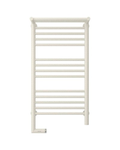 Полотенцесушитель электрический 800х400 античное белое золото МЭМ левый Сунержа Богема с полкой 2.0 10-5206-8040