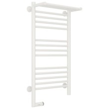 Полотенцесушитель электрический 800х400 белый матовый МЭМ левый Сунержа Богема с полкой 2.0 30-5206-8040