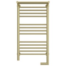 Полотенцесушитель электрический 800х400 шампань МЭМ правый Сунержа Богема с полкой 2.0 020-5207-8040