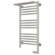 Полотенцесушитель электрический 800х400 сатин МЭМ правый Сунержа Богема с полкой 2.0 071-5207-8040