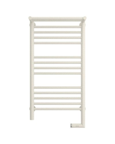 Полотенцесушитель электрический 800х400 античное белое золото МЭМ правый Сунержа Богема с полкой 2.0 10-5207-8040