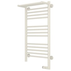 Полотенцесушитель электрический 800х400 античное белое золото МЭМ правый Сунержа Богема с полкой 2.0 10-5207-8040