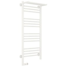 Полотенцесушитель электрический 1000х400 белый глянец МЭМ левый Сунержа Богема с полкой 2.0 12-5206-1040