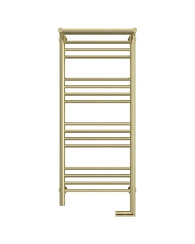 Полотенцесушитель электрический 1000х400 шампань МЭМ правый Сунержа Богема с полкой 2.0 020-5207-1040