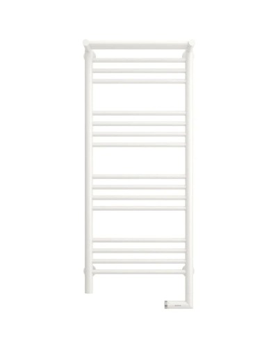 Полотенцесушитель электрический 1000х400 белый глянец МЭМ правый Сунержа Богема с полкой 2.0 12-5207-1040