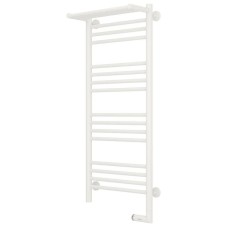 Полотенцесушитель электрический 1000х400 белый матовый МЭМ правый Сунержа Богема с полкой 2.0 30-5207-1040