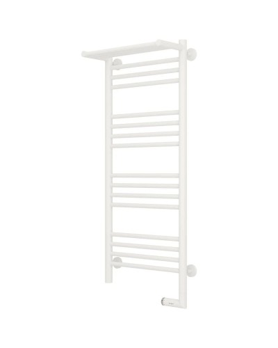 Полотенцесушитель электрический 1000х400 белый матовый МЭМ правый Сунержа Богема с полкой 2.0 30-5207-1040