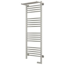 Полотенцесушитель электрический 1200х400 сатин МЭМ правый Сунержа Богема с полкой 2.0 071-5207-1240