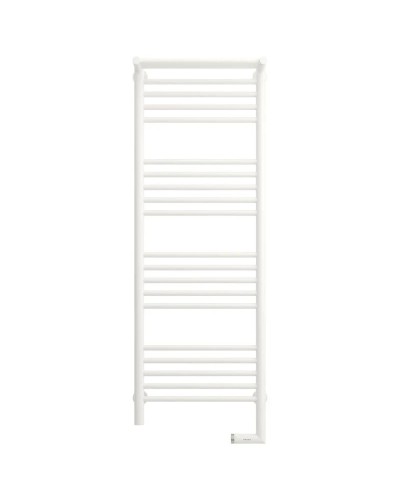 Полотенцесушитель электрический 1200х400 белый матовый МЭМ правый Сунержа Богема с полкой 2.0 30-5207-1240