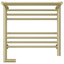 Полотенцесушитель электрический 500х500 шампань МЭМ левый Сунержа Богема с полкой 2.0 020-5206-5050