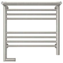 Полотенцесушитель электрический 500х500 сатин МЭМ левый Сунержа Богема с полкой 2.0 071-5206-5050