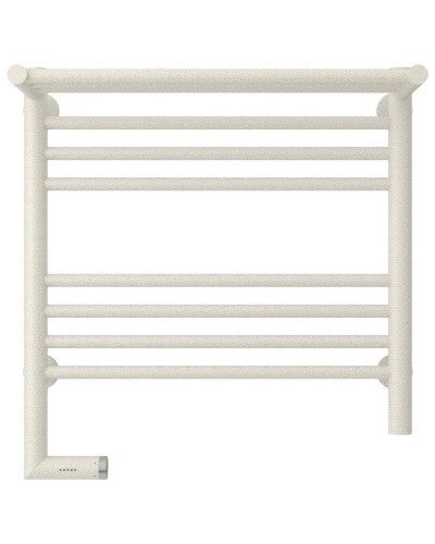 Полотенцесушитель электрический 500х500 античное белое золото МЭМ левый Сунержа Богема с полкой 2.0 10-5206-5050