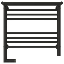 Полотенцесушитель электрический 500х500 темный титан муар МЭМ левый Сунержа Богема с полкой 2.0 15-5206-5050