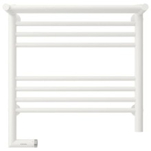 Полотенцесушитель электрический 500х500 белый матовый МЭМ левый Сунержа Богема с полкой 2.0 30-5206-5050