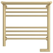 Полотенцесушитель электрический 500х500 шампань матовая МЭМ правый Сунержа Богема с полкой 2.0 022-5207-5050