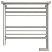 Полотенцесушитель электрический 500х500 сатин МЭМ правый Сунержа Богема с полкой 2.0 071-5207-5050