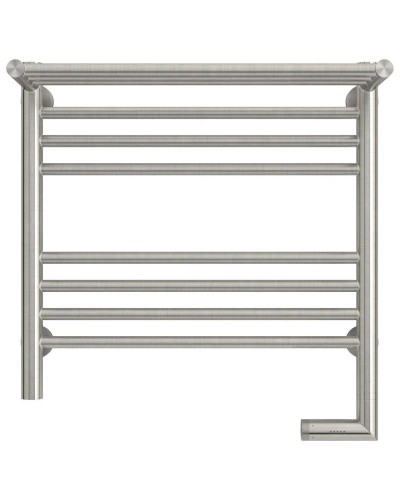 Полотенцесушитель электрический 500х500 сатин МЭМ правый Сунержа Богема с полкой 2.0 071-5207-5050