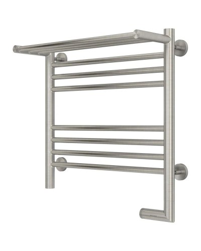 Полотенцесушитель электрический 500х500 сатин МЭМ правый Сунержа Богема с полкой 2.0 071-5207-5050