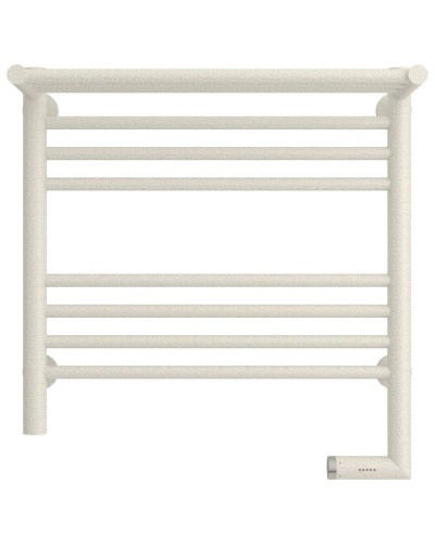 Полотенцесушитель электрический 500х500 античное белое золото МЭМ правый Сунержа Богема с полкой 2.0 10-5207-5050