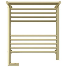 Полотенцесушитель электрический 600х500 шампань МЭМ левый Сунержа Богема с полкой 2.0 020-5206-6050