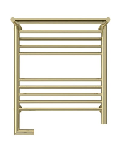 Полотенцесушитель электрический 600х500 шампань МЭМ левый Сунержа Богема с полкой 2.0 020-5206-6050