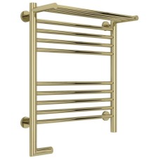 Полотенцесушитель электрический 600х500 шампань МЭМ левый Сунержа Богема с полкой 2.0 020-5206-6050