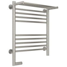 Полотенцесушитель электрический 600х500 сатин МЭМ левый Сунержа Богема с полкой 2.0 071-5206-6050