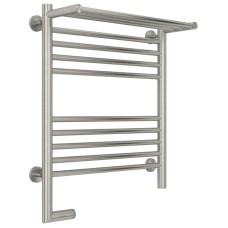 Полотенцесушитель электрический 600х500 сатин МЭМ левый Сунержа Богема с полкой 2.0 071-5206-6050