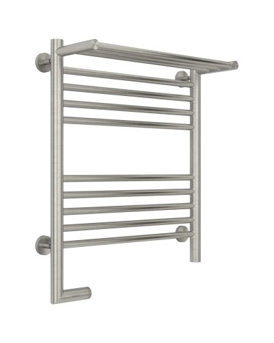 Полотенцесушитель электрический 600х500 сатин МЭМ левый Сунержа Богема с полкой 2.0 071-5206-6050