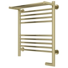 Полотенцесушитель электрический 600х500 шампань МЭМ правый Сунержа Богема с полкой 2.0 020-5207-6050