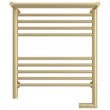 Полотенцесушитель электрический 600х500 шампань матовая МЭМ правый Сунержа Богема с полкой 2.0 022-5207-6050