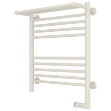 Полотенцесушитель электрический 600х500 античное белое золото МЭМ правый Сунержа Богема с полкой 2.0 10-5207-6050