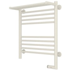 Полотенцесушитель электрический 600х500 античное белое золото МЭМ правый Сунержа Богема с полкой 2.0 10-5207-6050