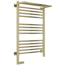 Полотенцесушитель электрический 800х500 шампань МЭМ левый Сунержа Богема с полкой 2.0 020-5206-8050