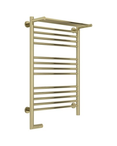 Полотенцесушитель электрический 800х500 шампань МЭМ левый Сунержа Богема с полкой 2.0 020-5206-8050