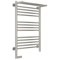 Полотенцесушитель электрический 800х500 сатин МЭМ левый Сунержа Богема с полкой 2.0 071-5206-8050