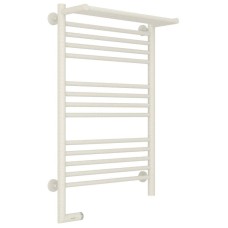 Полотенцесушитель электрический 800х500 античное белое золото МЭМ левый Сунержа Богема с полкой 2.0 10-5206-8050