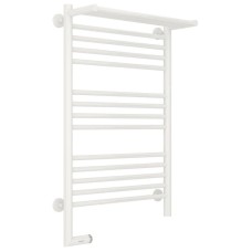 Полотенцесушитель электрический 800х500 белый глянец МЭМ левый Сунержа Богема с полкой 2.0 12-5206-8050