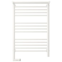 Полотенцесушитель электрический 800х500 белый матовый МЭМ левый Сунержа Богема с полкой 2.0 30-5206-8050