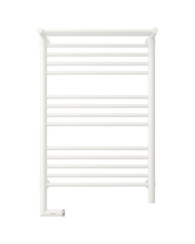 Полотенцесушитель электрический 800х500 белый матовый МЭМ левый Сунержа Богема с полкой 2.0 30-5206-8050