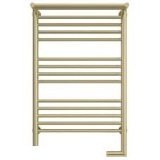 Полотенцесушитель электрический 800х500 шампань МЭМ правый Сунержа Богема с полкой 2.0 020-5207-8050