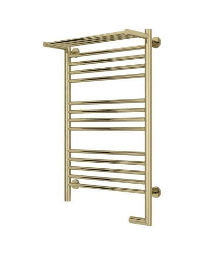 Полотенцесушитель электрический 800х500 шампань МЭМ правый Сунержа Богема с полкой 2.0 020-5207-8050