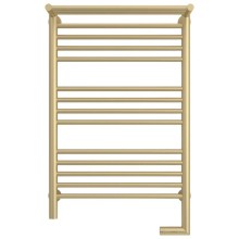 Полотенцесушитель электрический 800х500 шампань матовая МЭМ правый Сунержа Богема с полкой 2.0 022-5207-8050