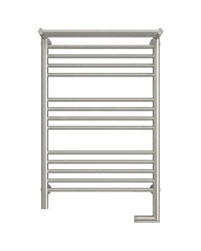 Полотенцесушитель электрический 800х500 сатин МЭМ правый Сунержа Богема с полкой 2.0 071-5207-8050